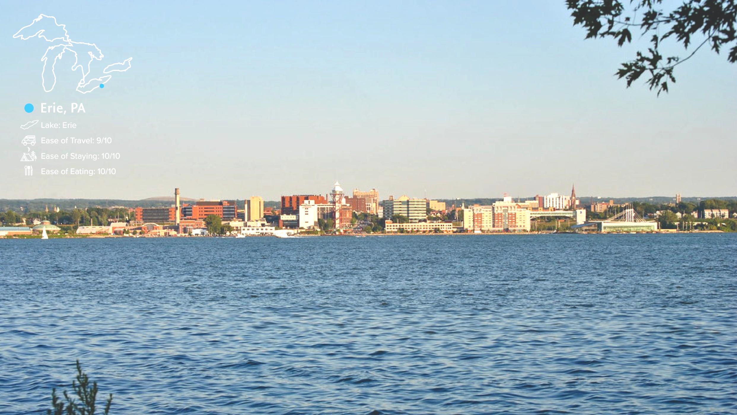 Erie, Pennsylvania Great Lakes Proud The Original Great Lakes Sticker