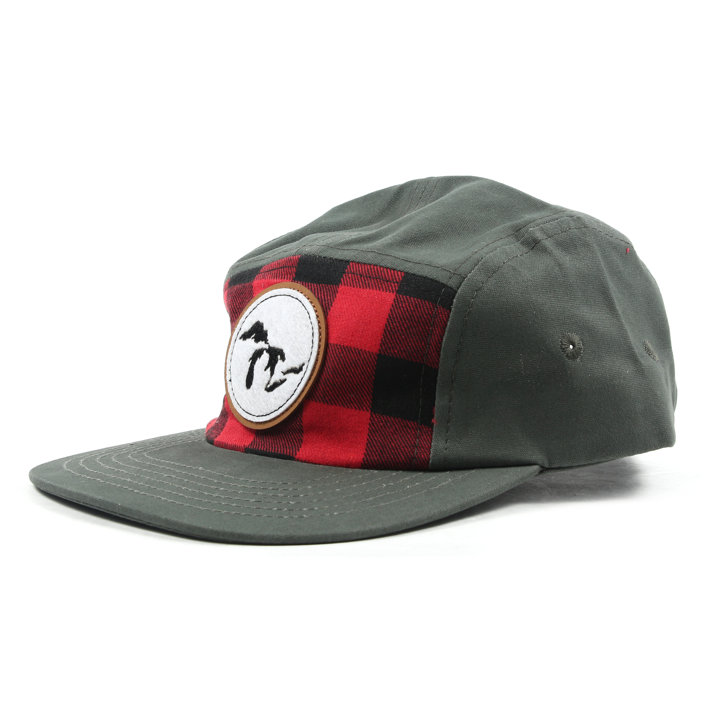 RARE PARKS PROJECT NWT TRAIL CREW 5 PANEL PLAID FLEECE HAT Shop Everglades Tour Throwback Hat Inspired by Everglades  main image 3