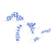 Load image into Gallery viewer, Great Lakes Proud HOMES Decal (White)