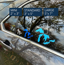 Load image into Gallery viewer, Great Lakes Proud HOMES Decal (Blue)