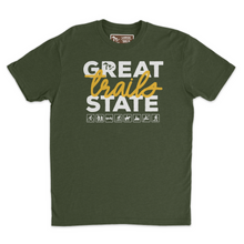 Load image into Gallery viewer, Great Trails State T-Shirt (Pre-Order)
