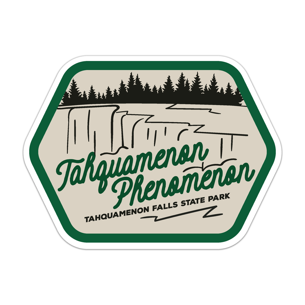 Tahquamenon Phenomenon Sticker