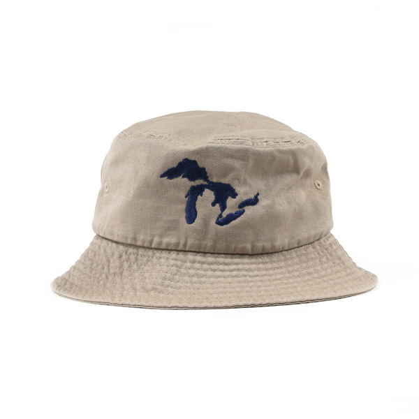 Great Lakes Bucket Hat (Khaki)