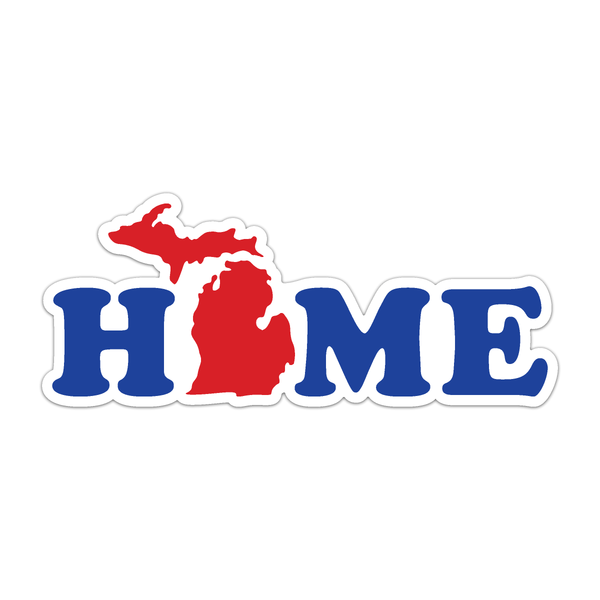 Michigan "Home" Sticker