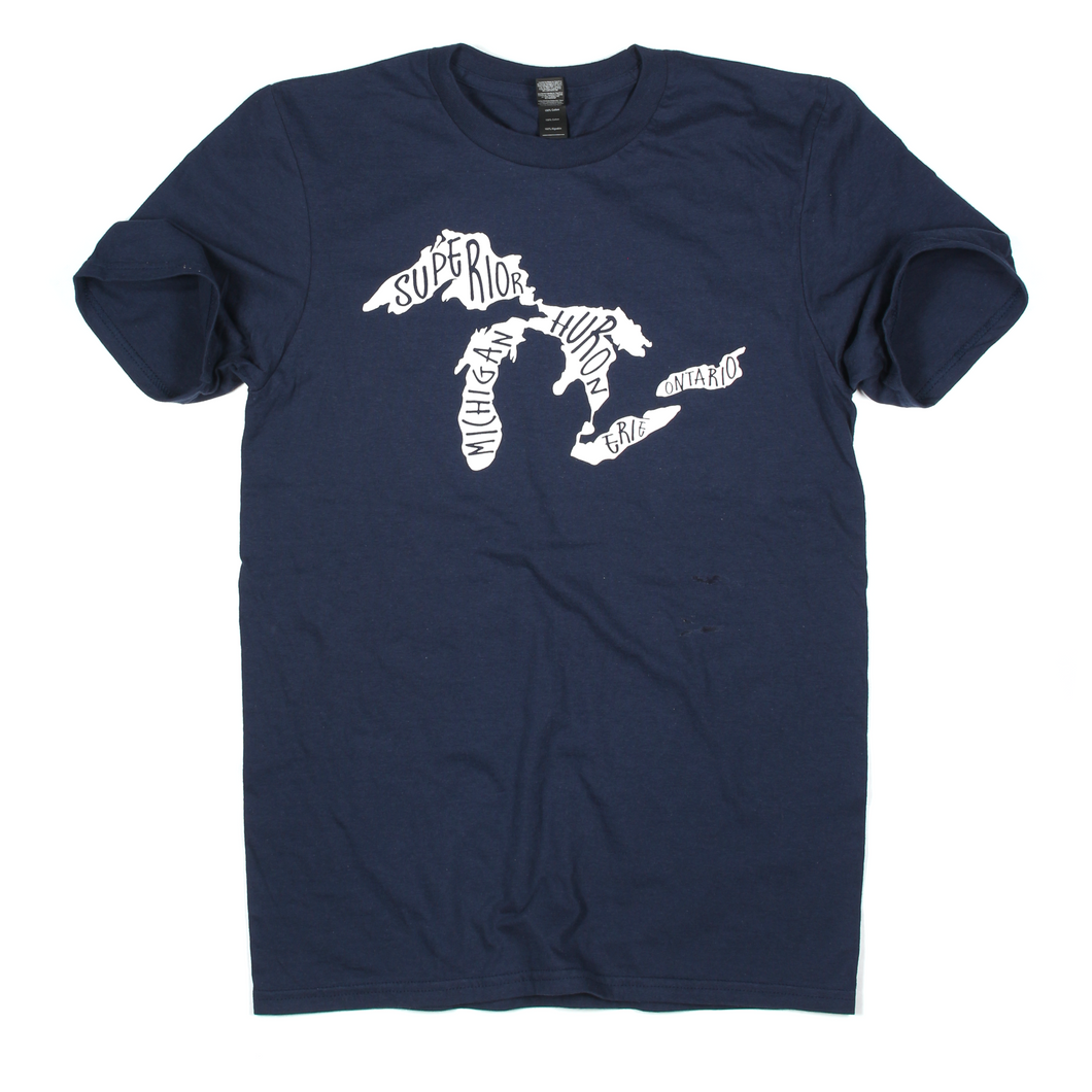 Great Lakes Names Tee