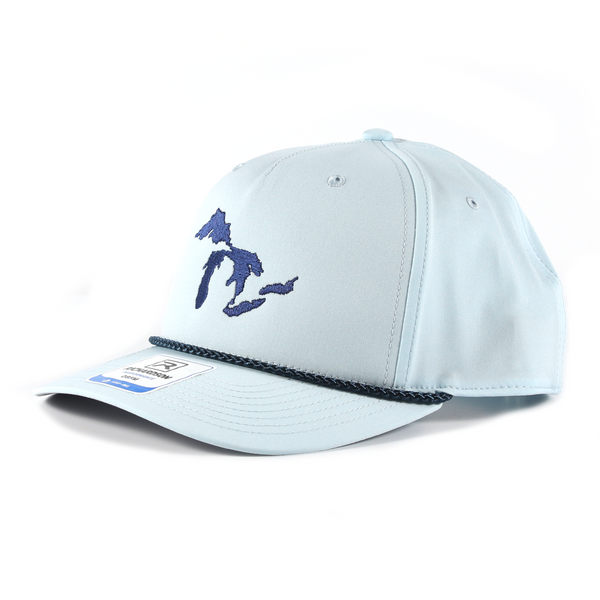 Great Lakes Rope Hat (Light Blue)