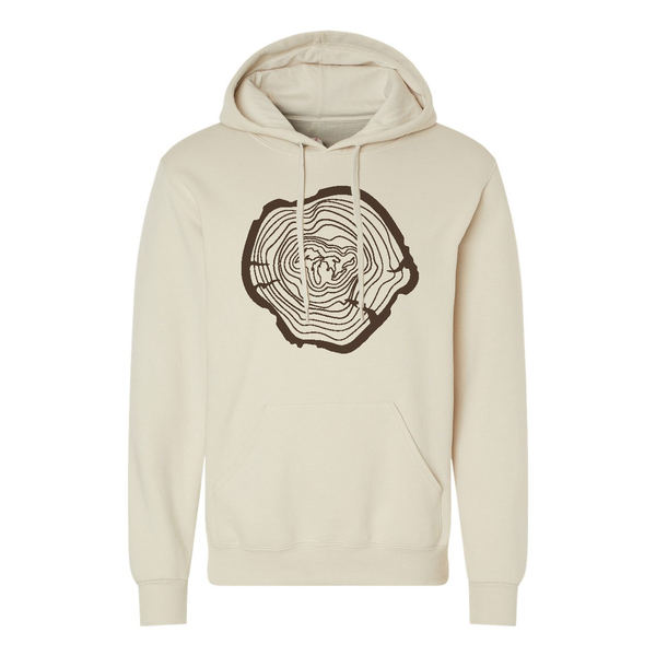 Great Lakes Tree Rings Hoodie