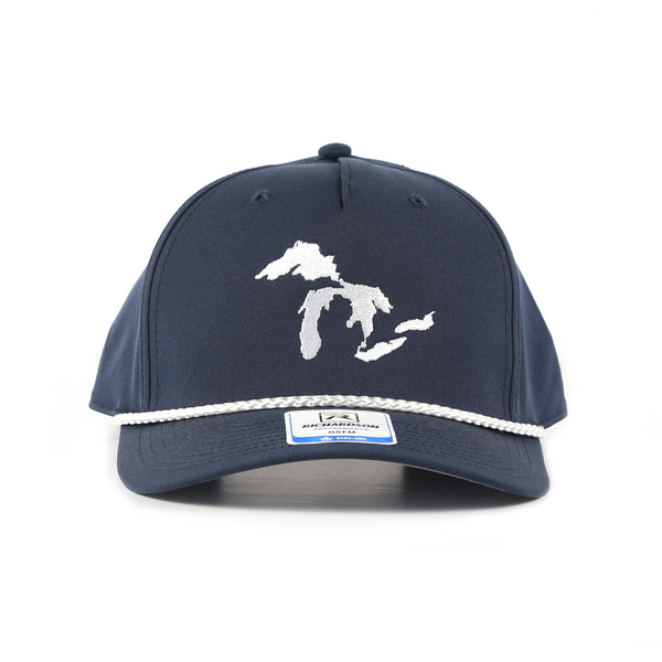 Great Lakes Rope Hat (Navy)