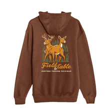 Load image into Gallery viewer, Hunters Feeding Michigan Hoodie (Brown)
