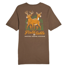 Load image into Gallery viewer, Hunters Feeding Michigan T-Shirt (Brown)
