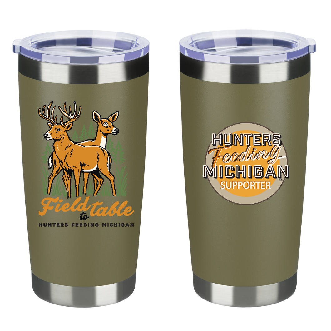 Hunters Feeding Michigan 20oz Tumbler