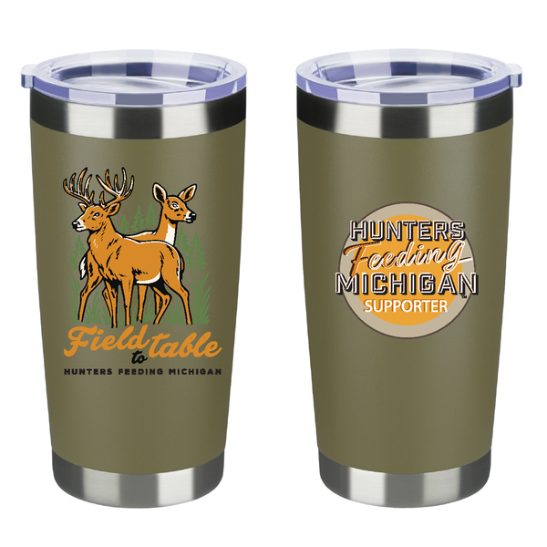 Hunters Feeding Michigan 20oz Tumbler
