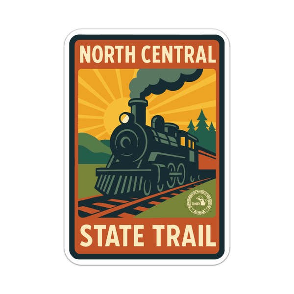 North Central State Trail Sticker