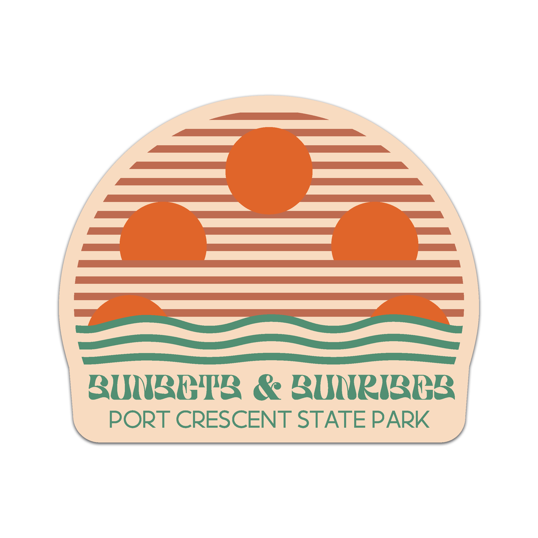 Port Crescent State Park Sticker