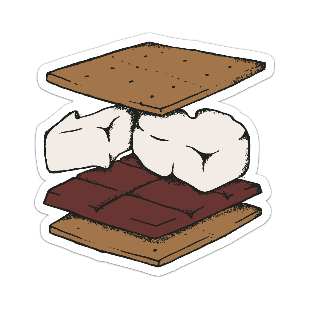 S'More Michigan Please Sticker