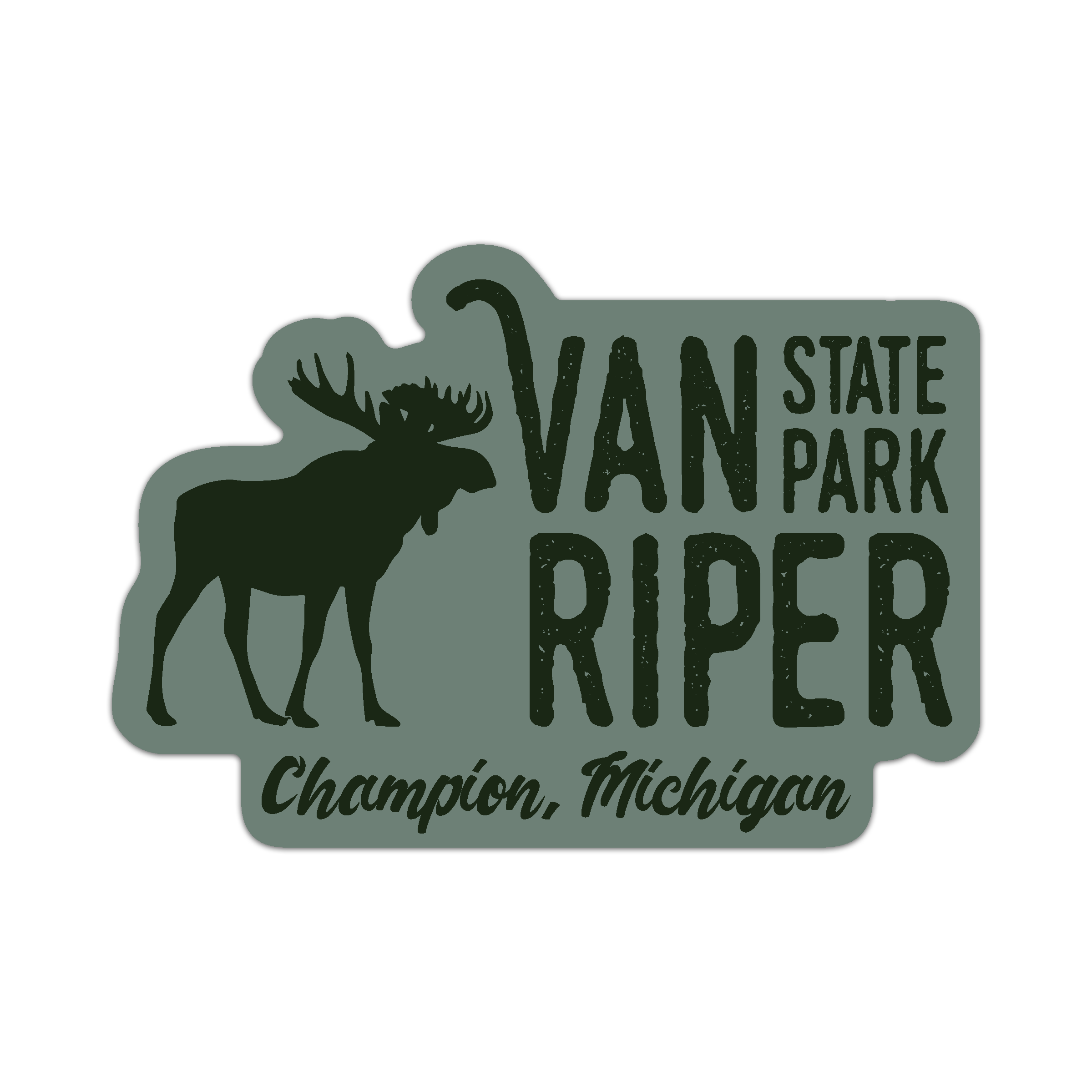 Loremaster Van Ripper Van Riper State Park Sticker – Great Lakes Proud