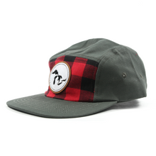 Load image into Gallery viewer, Buffalo Plaid 5-Panel Hat
