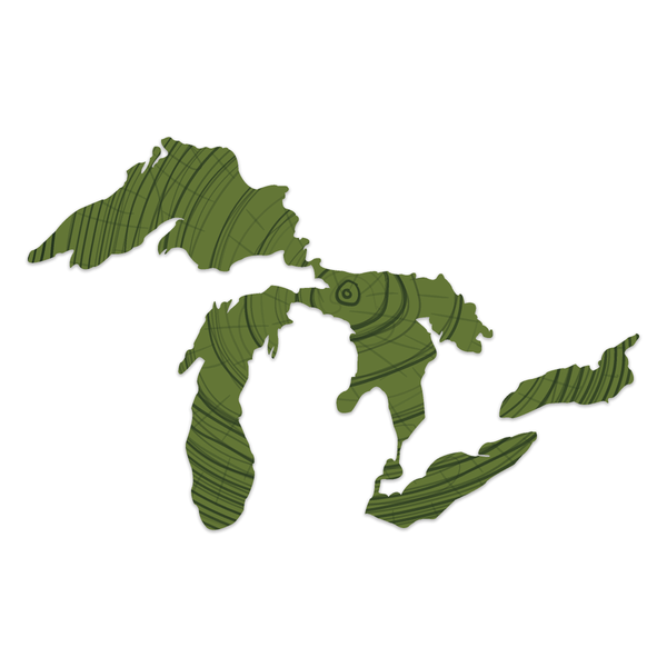 Great Lakes Proud Forest Decal