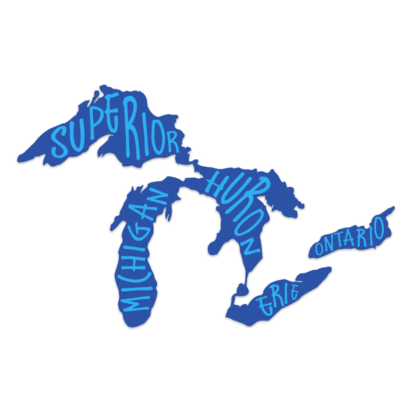 Great Lakes Proud HOMES Decal (Blue)