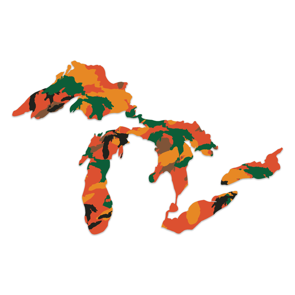 Great Lakes Proud Camo Decal (Large)