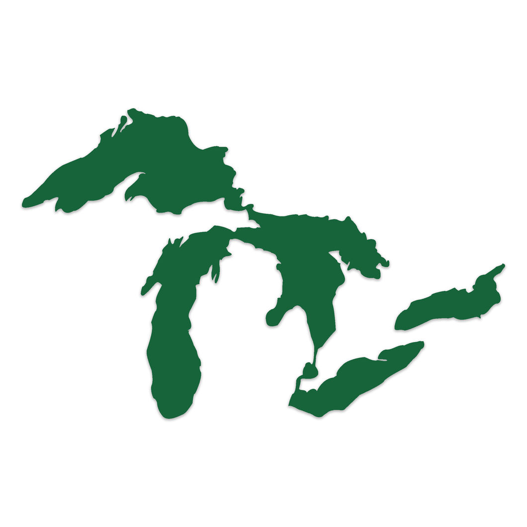 Great Lakes Proud Classic Decal (Green)