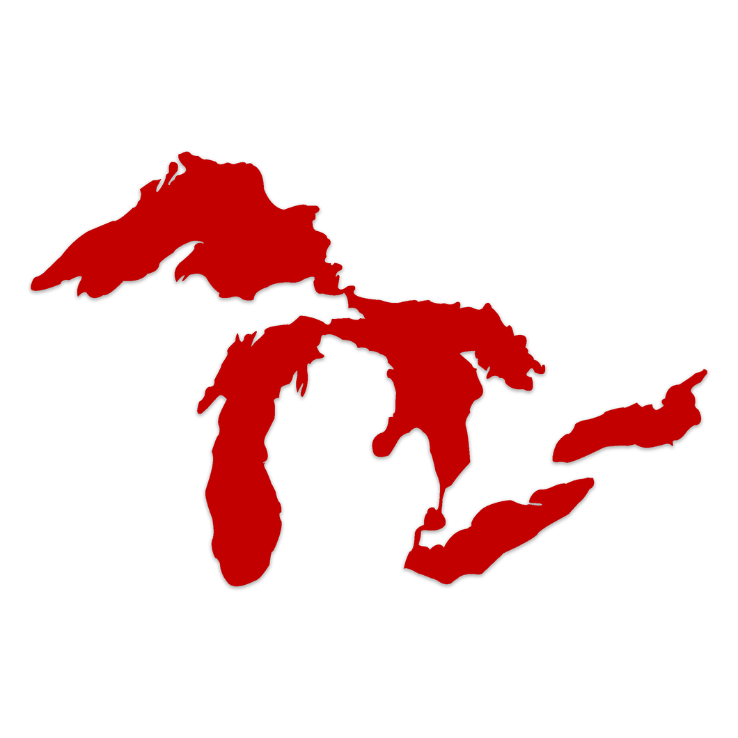 Great Lakes Proud Classic Decal (Red)