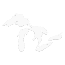 Load image into Gallery viewer, Great Lakes Proud Classic Decal (White)
