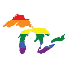 Load image into Gallery viewer, Great Lakes Proud PRIDE Decal
