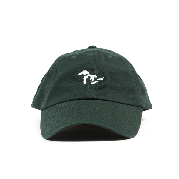 Great Lakes Dad Cap (Green/White)