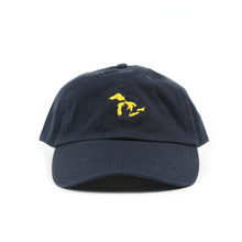 Load image into Gallery viewer, Great Lakes Dad Cap (Maize/Blue)
