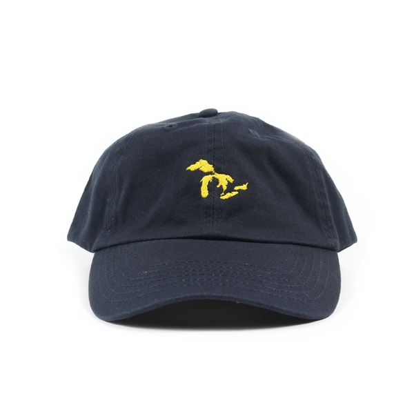 Great Lakes Dad Cap (Maize/Blue)