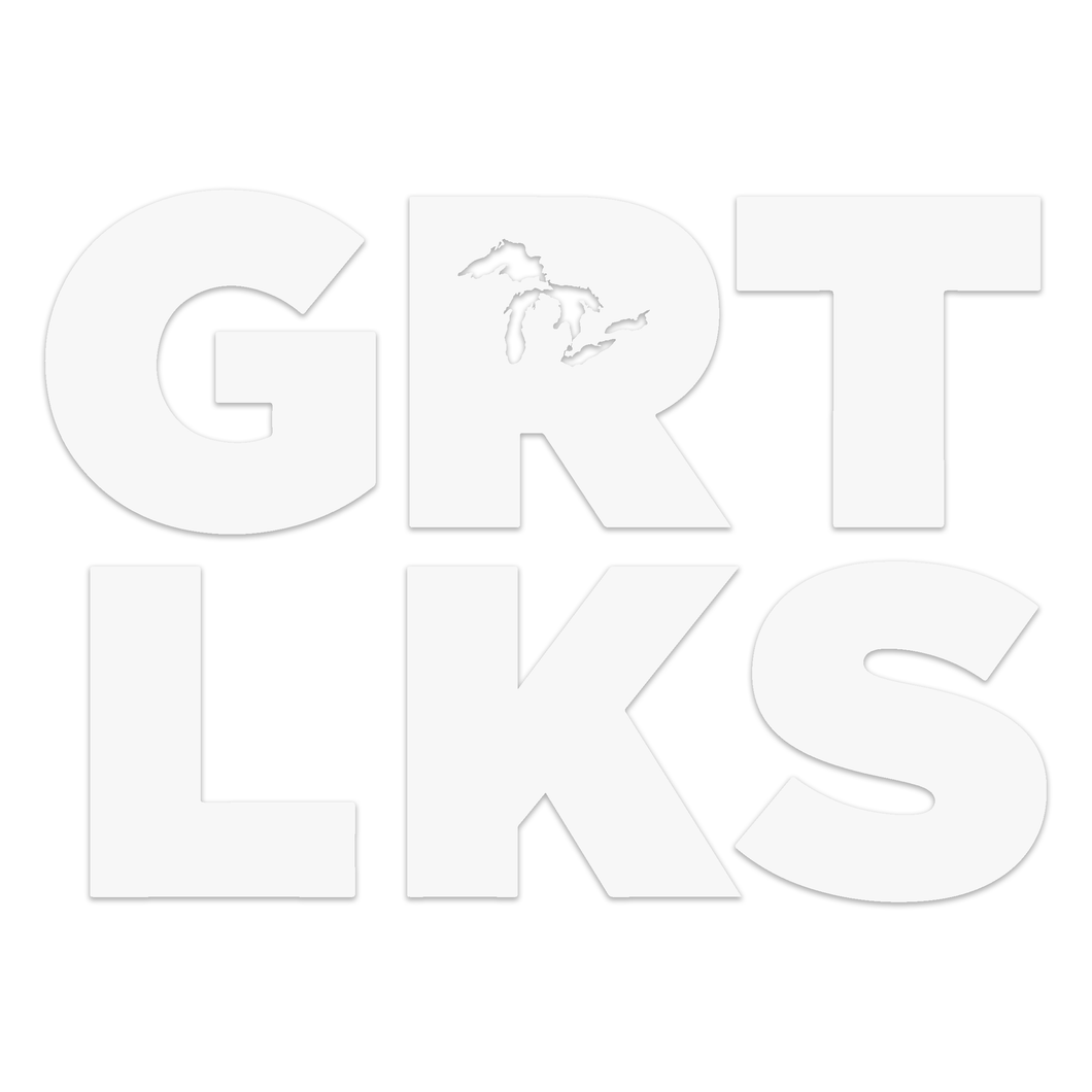 GRTLKS Decal (White)