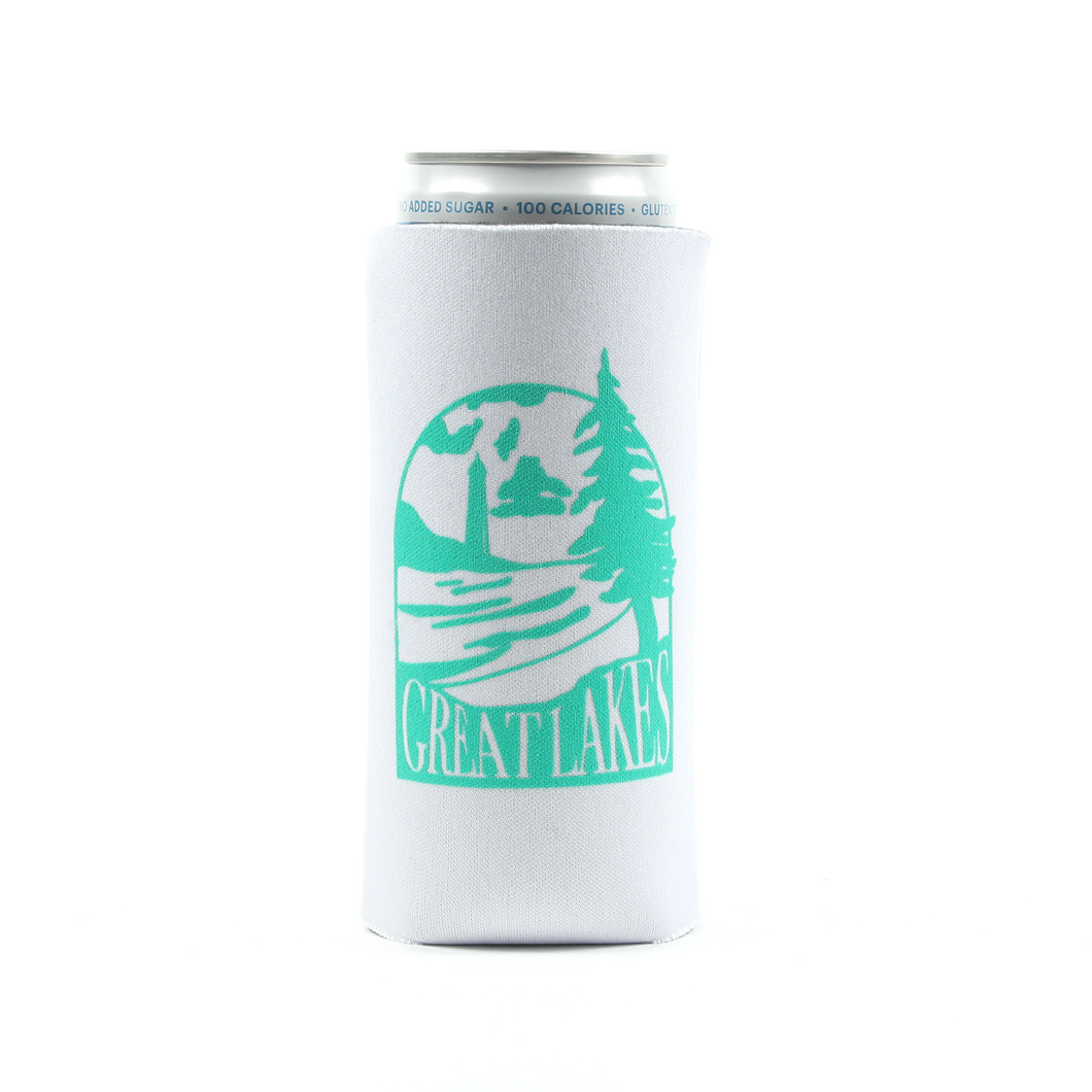 The Coast Seltzer Can Hugger - White