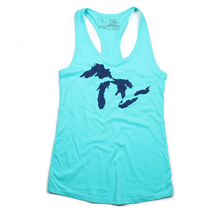 Load image into Gallery viewer, Great Lakes Womens Tank (Blue)
