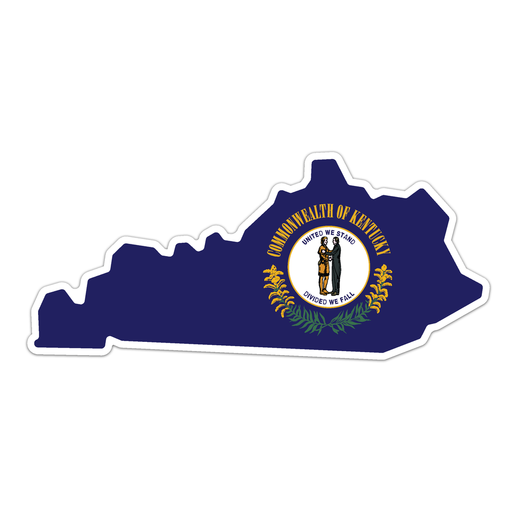 Kentucky State Flag Decal