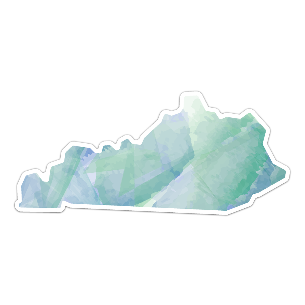 Kentucky Watercolor Decal