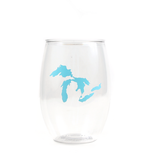 Great Lakes Wine Glass (Plastic)