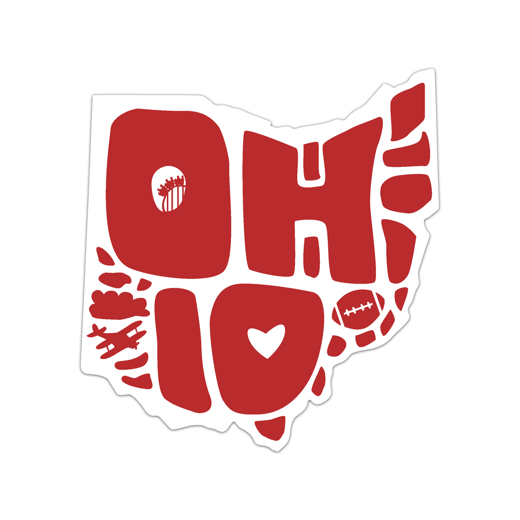 Ohio Icons Decal