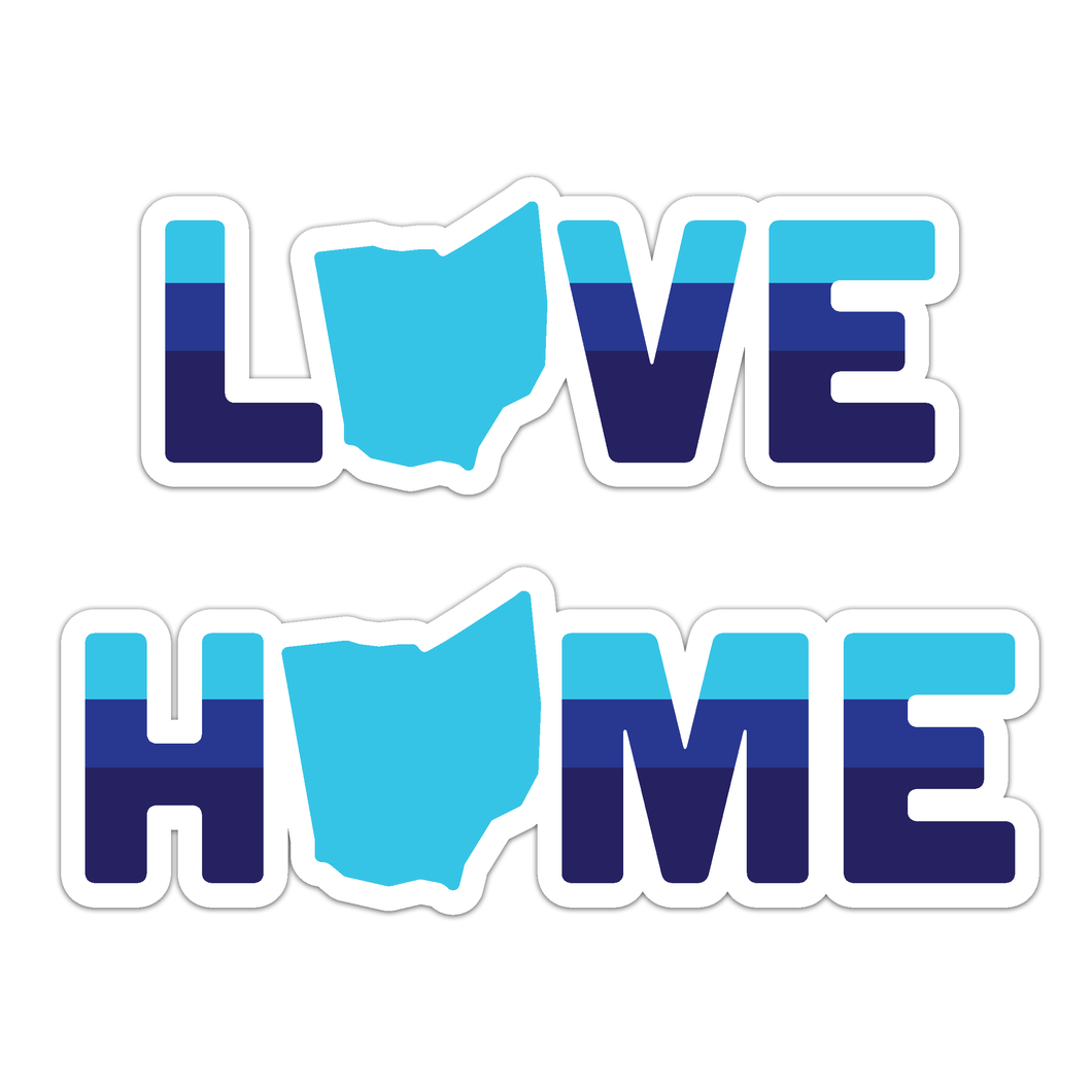 Ohio LYH Blue Fade Decal