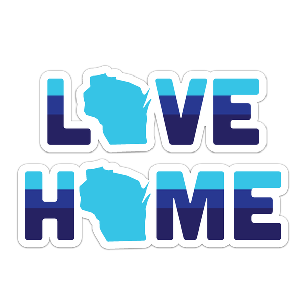 Wisconsin LYH Blue Fade Decal