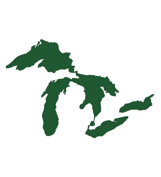 Great Lakes Proud Classic Decal (Forest Green)